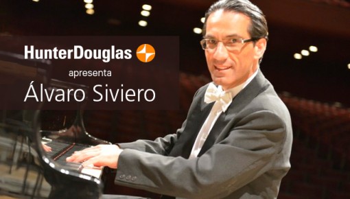 HunterDouglas promove recitais de música com Álvaro Siviero